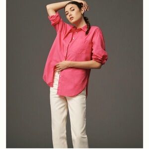 Anthropologie Maeve The Bennet Button down